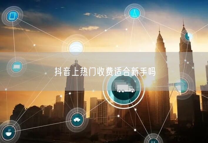 抖音上热门收费适合新手吗