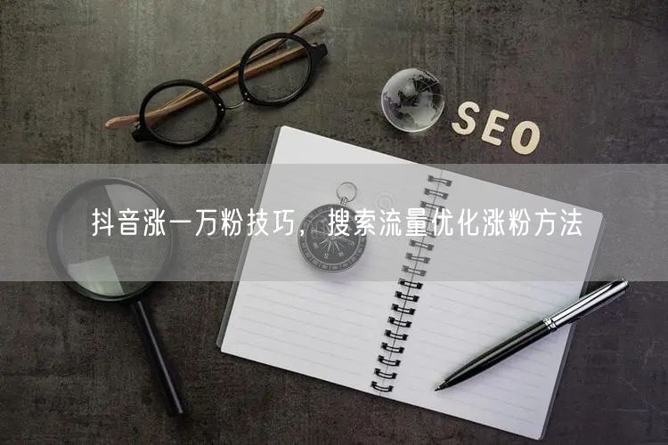 抖音涨一万粉技巧，搜索流量优化涨粉方法