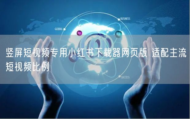 竖屏短视频专用小红书下载器网页版 适配主流短视频比例