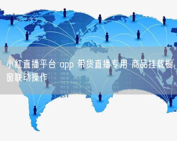 小红直播平台 app 带货直播专用 商品挂载橱窗联动操作