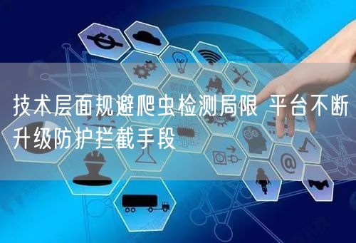 技术层面规避爬虫检测局限 平台不断升级防护拦截手段