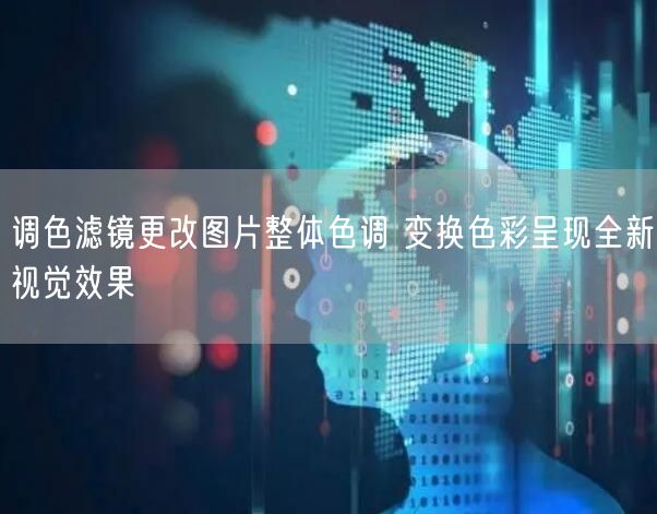 调色滤镜更改图片整体色调 变换色彩呈现全新视觉效果