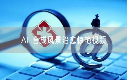 AI 合成风景治愈惊艳视频